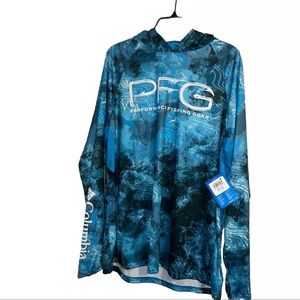 mens xl columbia pfg fishing shirt